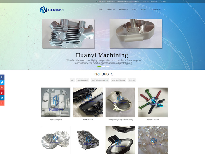 Huanyi precision parts manufacturing company