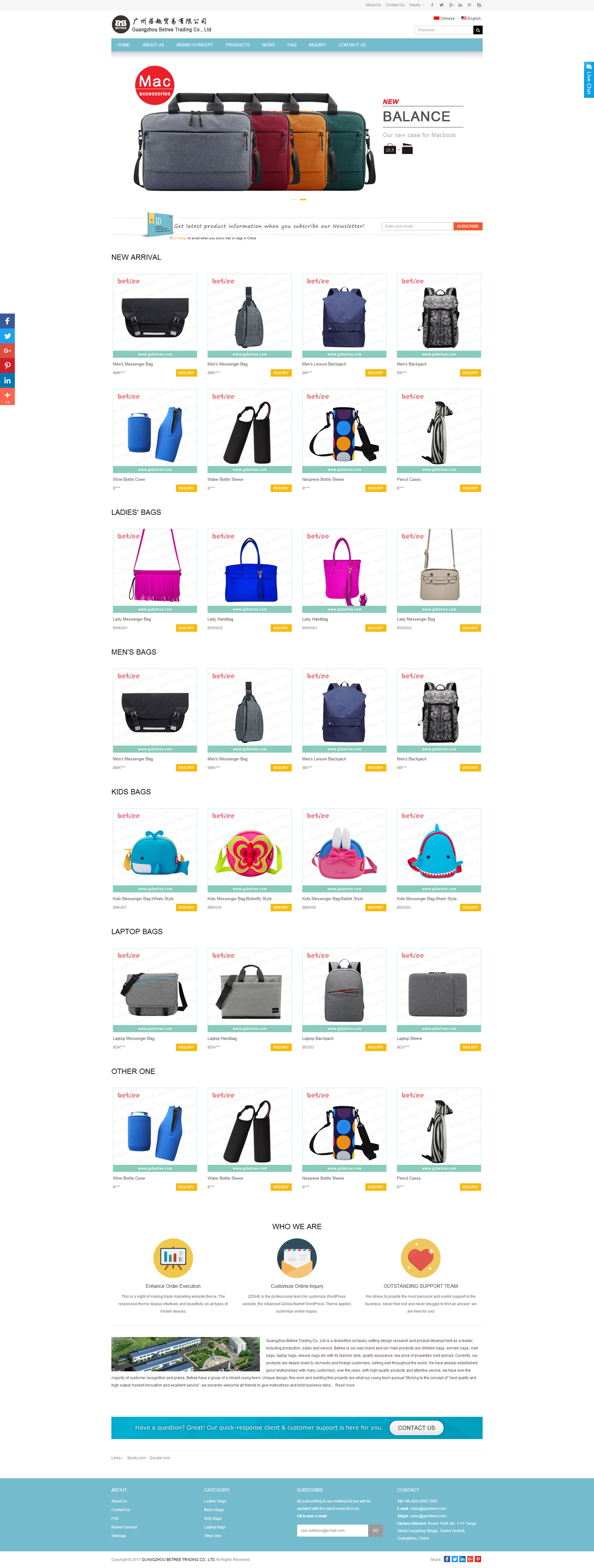 GUANGZHOU BETREE TRADING CO., LTD