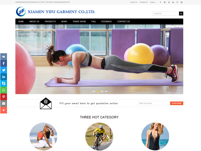 Xiamen yifu garment co.,ltd