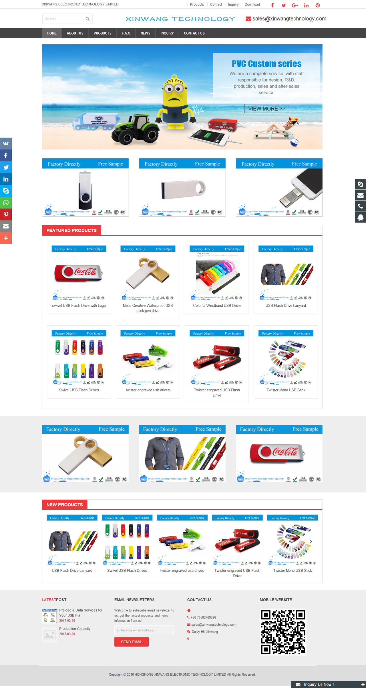 XINWANG ELECTRONIC TECHNOLOGY LIMITED